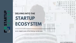 Delving into the Startup Ecosystem