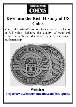 dive into the rich history of us coins visit