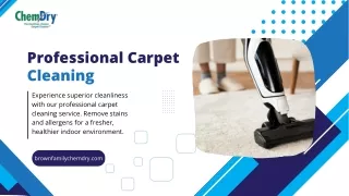 Get The Most Reliable And Professional Carpet Cleaning Services