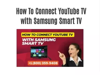 How To Connect YouTube TV with Samsung Smart TV