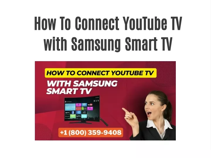 how to connect youtube tv with samsung smart tv