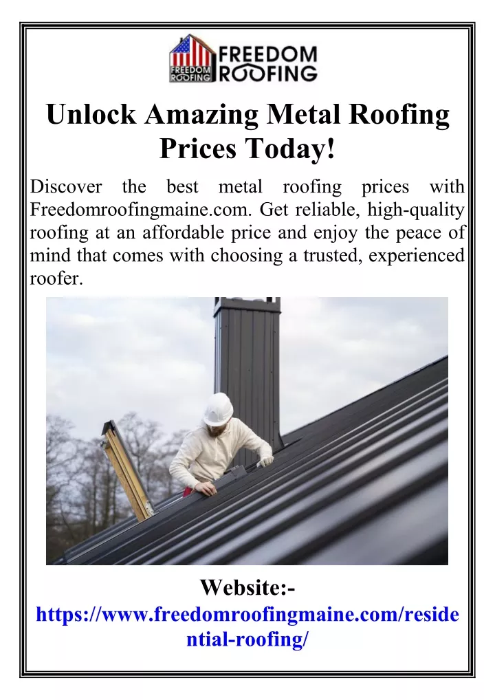 unlock amazing metal roofing prices today