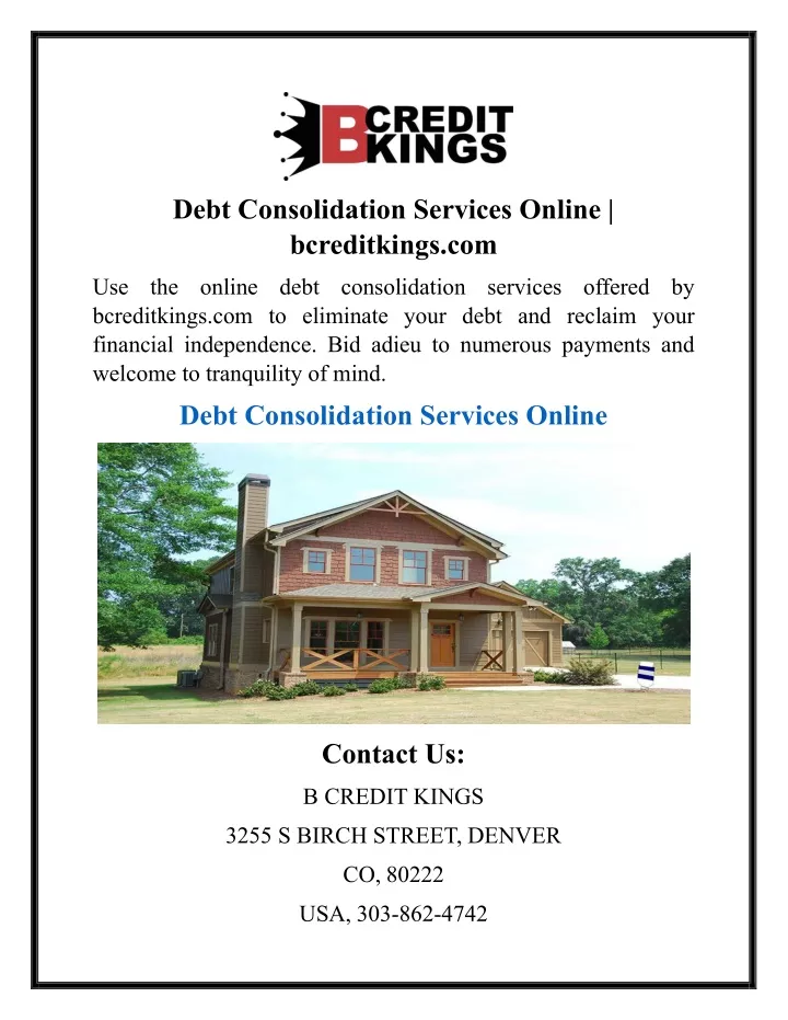 debt consolidation services online bcreditkings