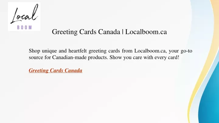 greeting cards canada localboom ca