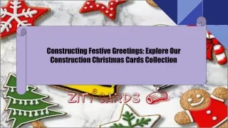 Constructing Festive Greetings Explore Our Construction Christmas Cards Collection