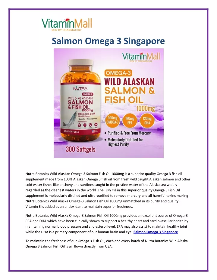 salmon omega 3 singapore