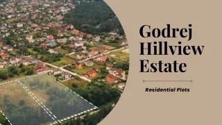 Godrej Hillview Estate | Upcoming Property In Khalapur