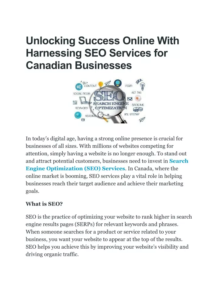 unlocking success online with harnessing