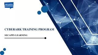 cyberark training program
