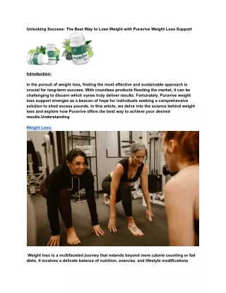 unlocking success the best way to lose weight