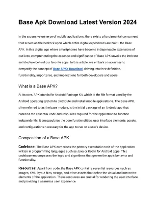 base apk download latest version 2024