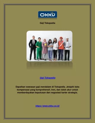 gaji tokopedia