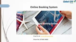 online booking system