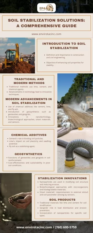 Soil Stabilization Solutions A Comprehensive Guide  INFO