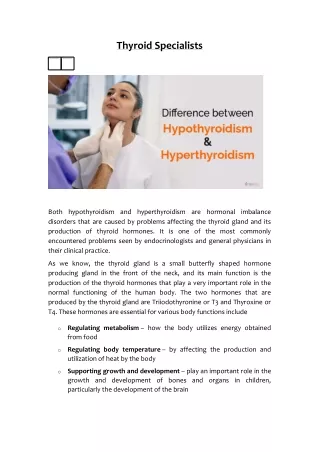 Best Thyroid Specialists In Kolkata | Top Thyroid Specialists | Skedoc