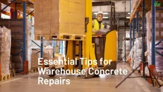 Essential Tips for Warehouse Concrete Repairs