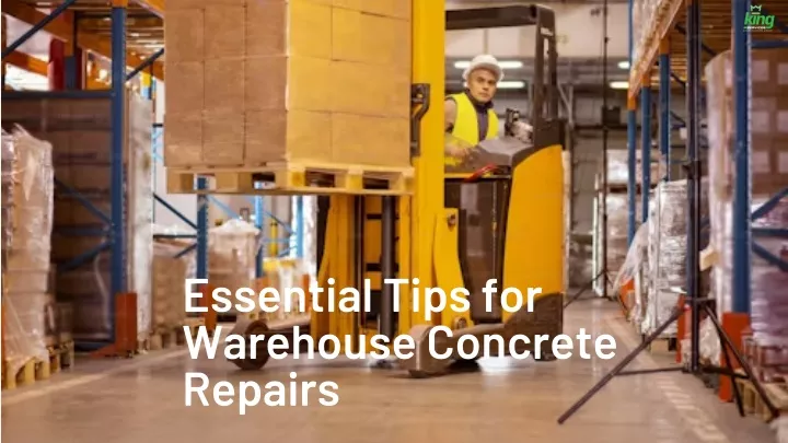 essential tips for warehouse concrete repairs