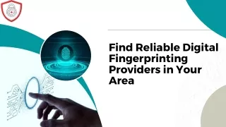 Trusted Digital Fingerprinting Services in Abbotsford