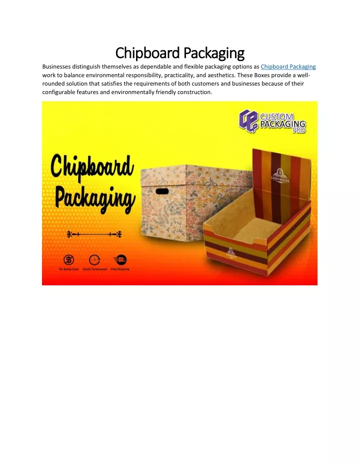 chipboard packaging chipboard packaging