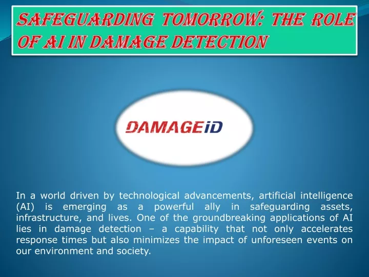 safeguarding tomorrow the role of ai in damage