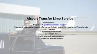 Airport Transfer Limo Service top limo ppt