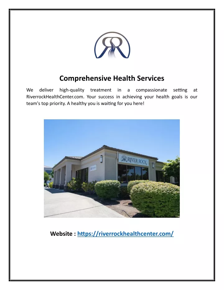comprehensive health services