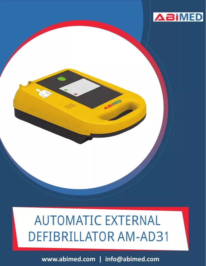 auto matic external defibrillato r am ad31