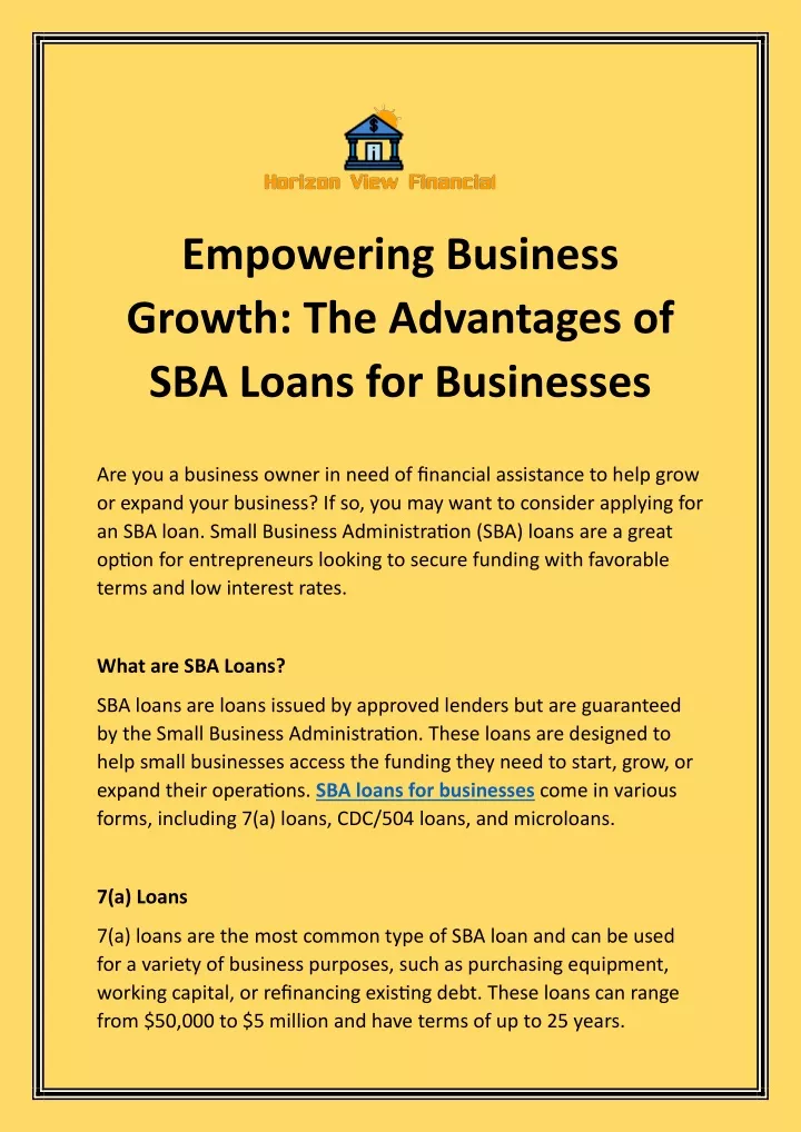 empowering business growth the advantages