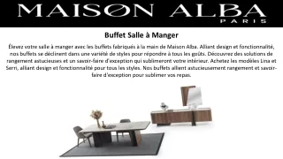 Buffet Salle à Manger