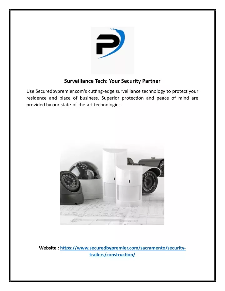 PPT - Surveillance Tech: Your Security Partner PowerPoint Presentation ...