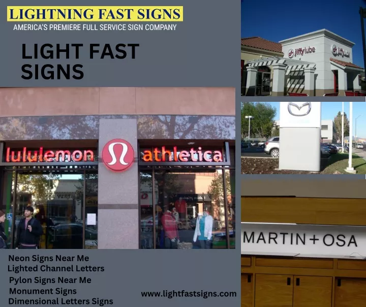 light fast signs