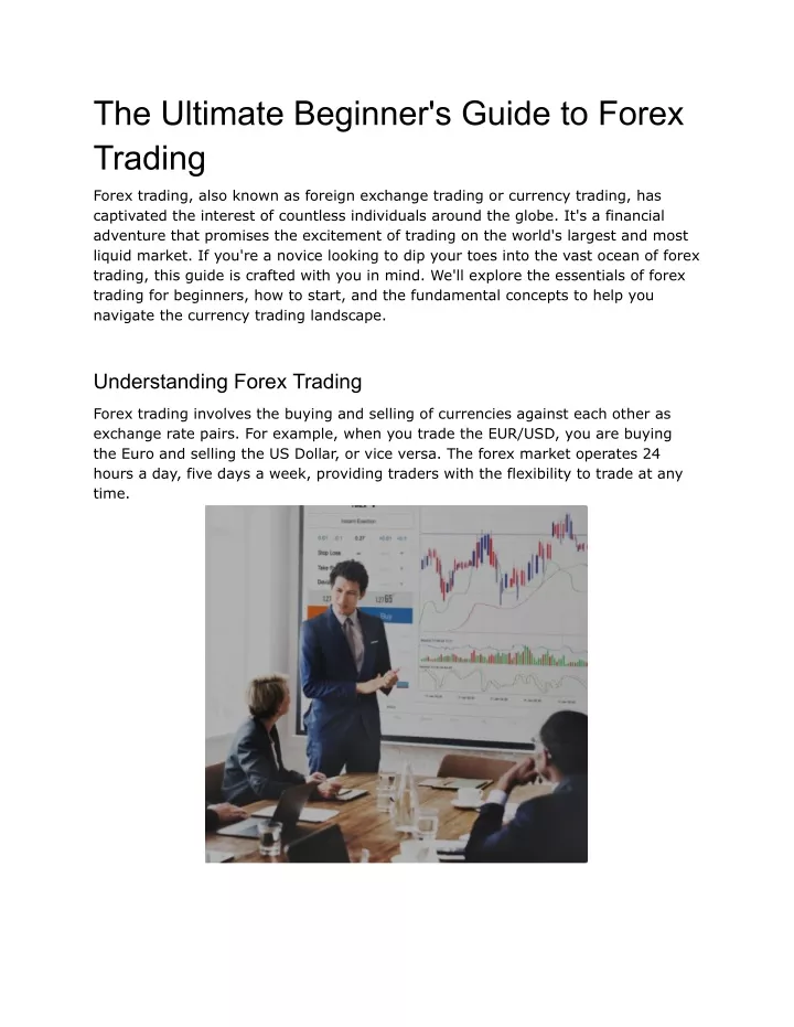 the ultimate beginner s guide to forex trading