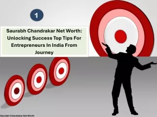 saurabh chandrakar net worth: Unlocking Success Top Tips for Entrepreneurs in In