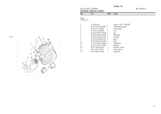 SAME walker 30 Tractor Parts Catalogue Manual Instant Download