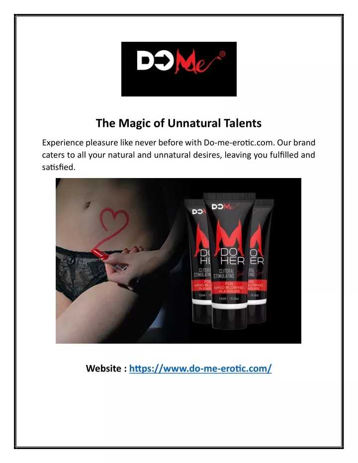 the magic of unnatural talents