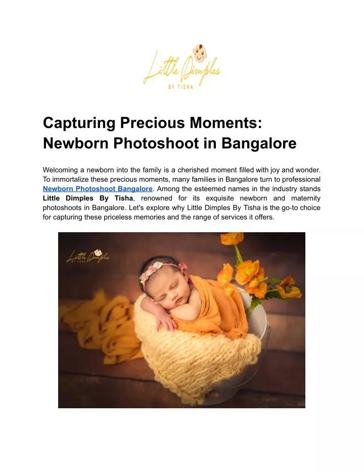 capturing precious moments newborn photoshoot