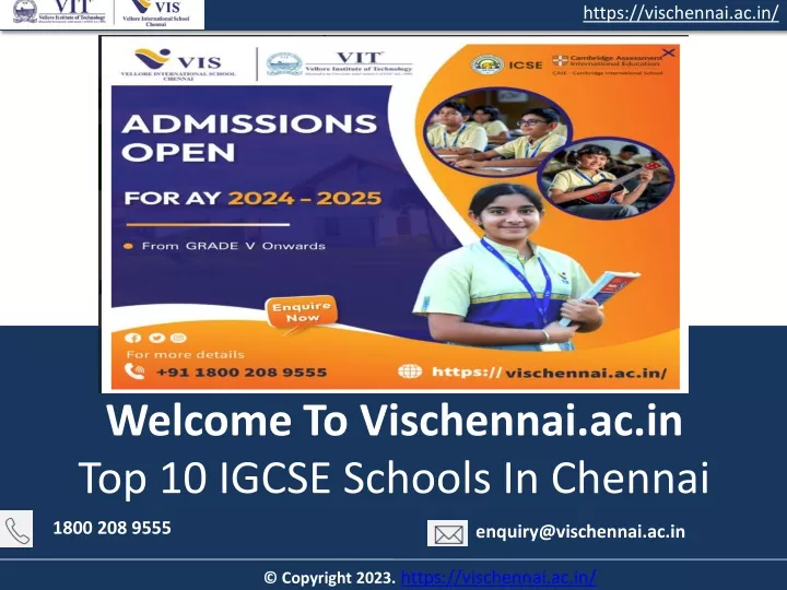 https vischennai ac in