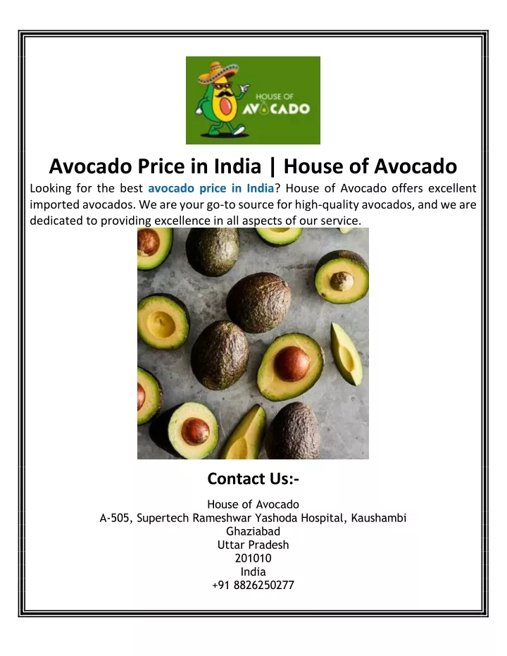 avocado price in india house of avocado looking