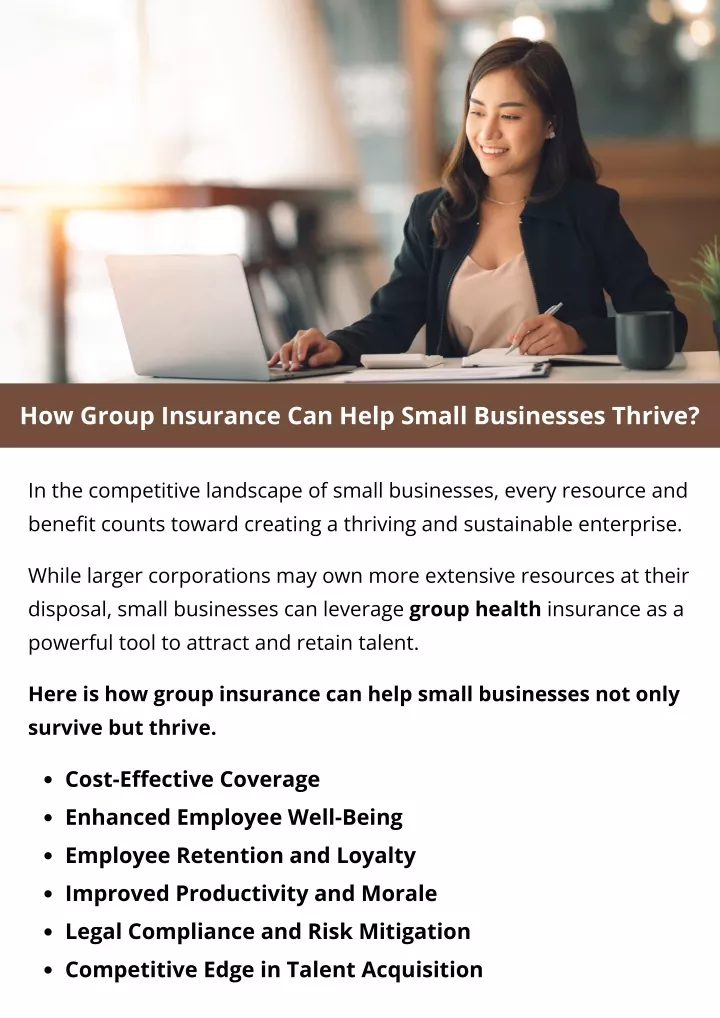 how group insurance can help small businesses