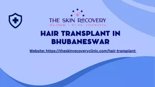Hair Transplant Surgery Bhubaneswar