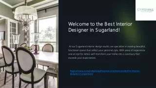 Best Interior Designer in Sugarland