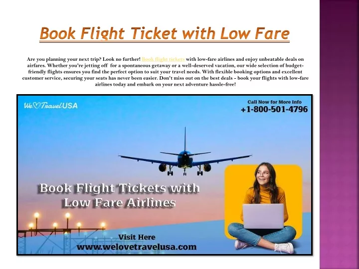 book flight ticket with low fare