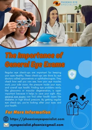 The Importance of General Eye Exams