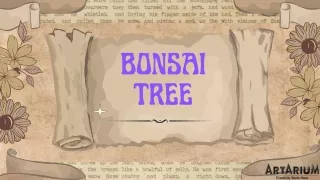 Bonsai Tree – theartarium