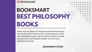 Expand Your Mind: Booksmart's Top Picks for Best Philosophy Books