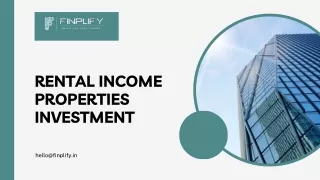 Maximizing Wealth: Rental Income Properties Investment