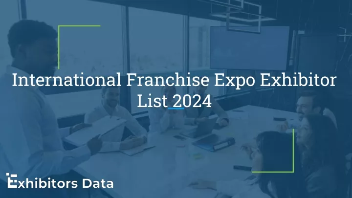 international franchise expo exhibitor list 2024