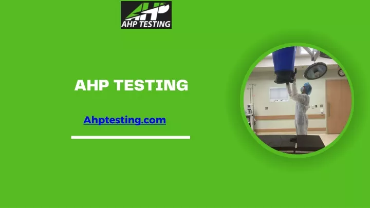 ahp testing