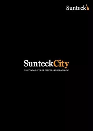 Luxurious 2 BHK Apartments in Goregaon at Sunteck City - Your Dream Home Awaits!