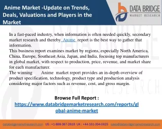 anime market update on trends deals valuations